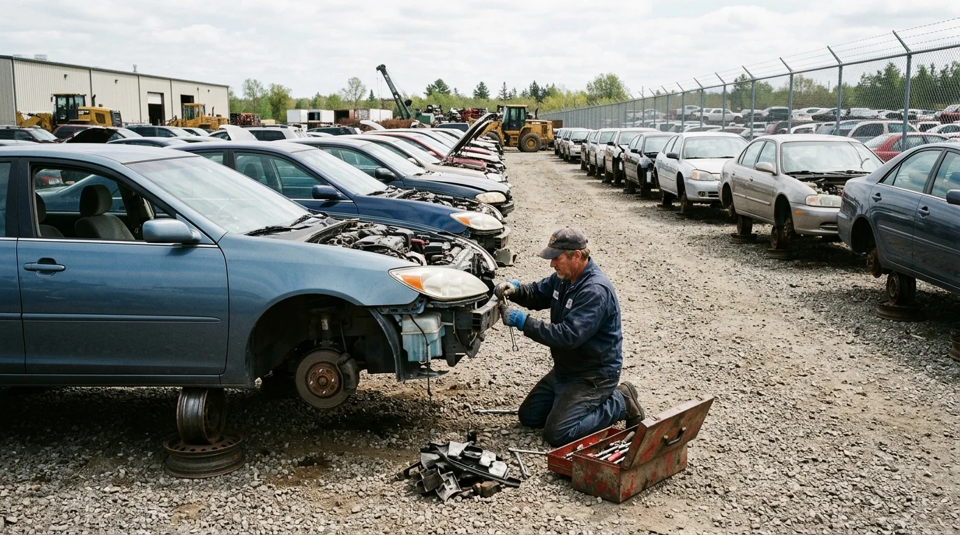 How to Buy Used Auto Body Parts from a Salvage Yard (Without Getting Burned)