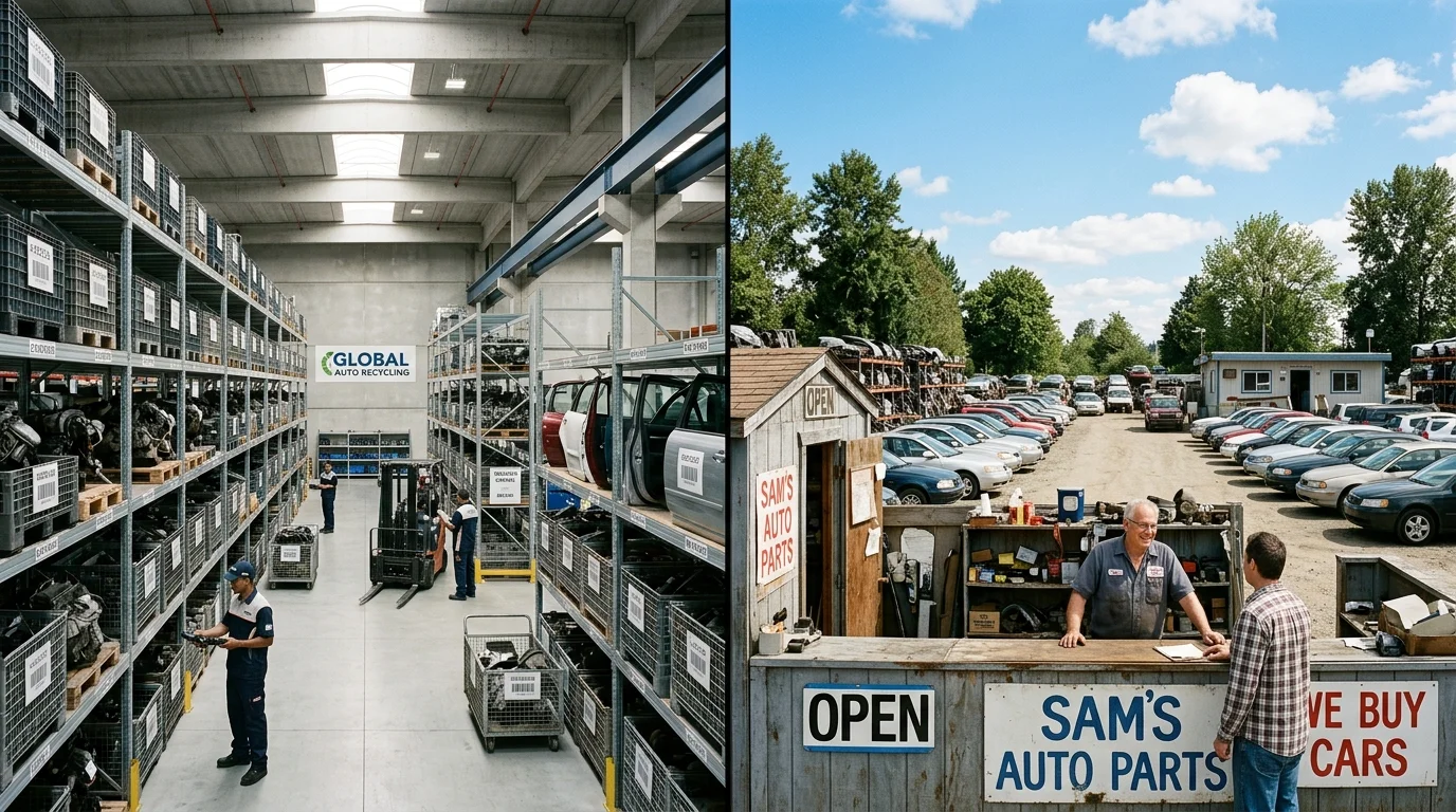 LKQ vs Local Salvage Yards: Where Body Shops Source Recycled Parts
