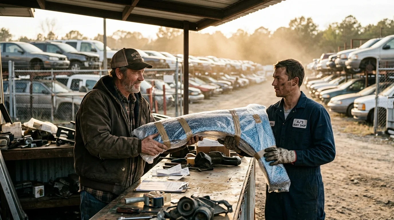 LKQ vs Local Salvage Yards: Where Body Shops Source Recycled Parts