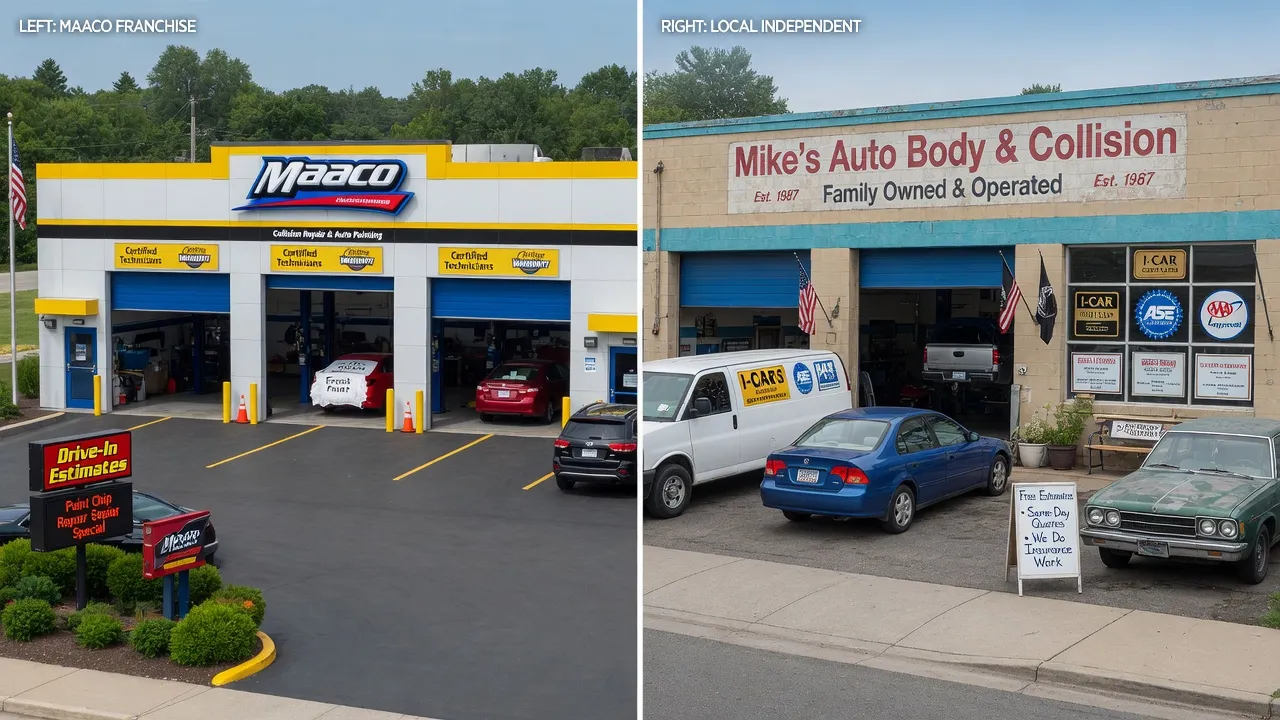 Maaco vs. Local Body Shop: How to Choose the Right Option